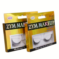 Self-adhesive False Eyelashes Natural Thick Cross Soft Eyelashes