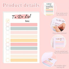 Daily To Do List Sticky Notes Candy Portable Planner For Coworkers
