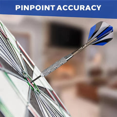 3pcs Silver Steel Tip Dart Set 21g Standard Darts