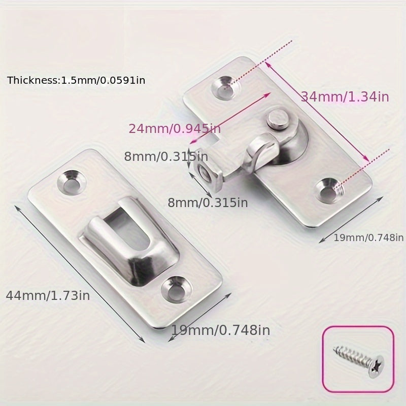 Heavy Duty Stainless Steel Door Lock for Home Safety