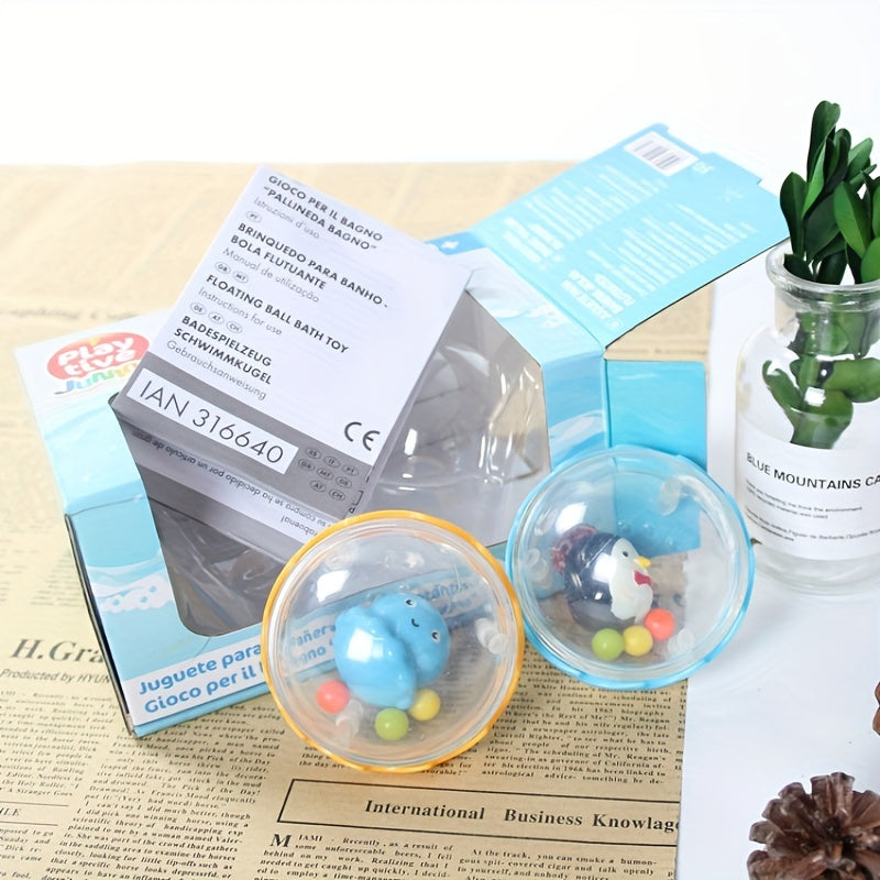 Baby Bath Splashing Training Shaking Ball Hand Grab Ball Toy