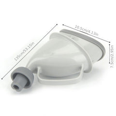 Portable Adult Urinal Unisex Potty Pee Funnel for Outdoor Travel
