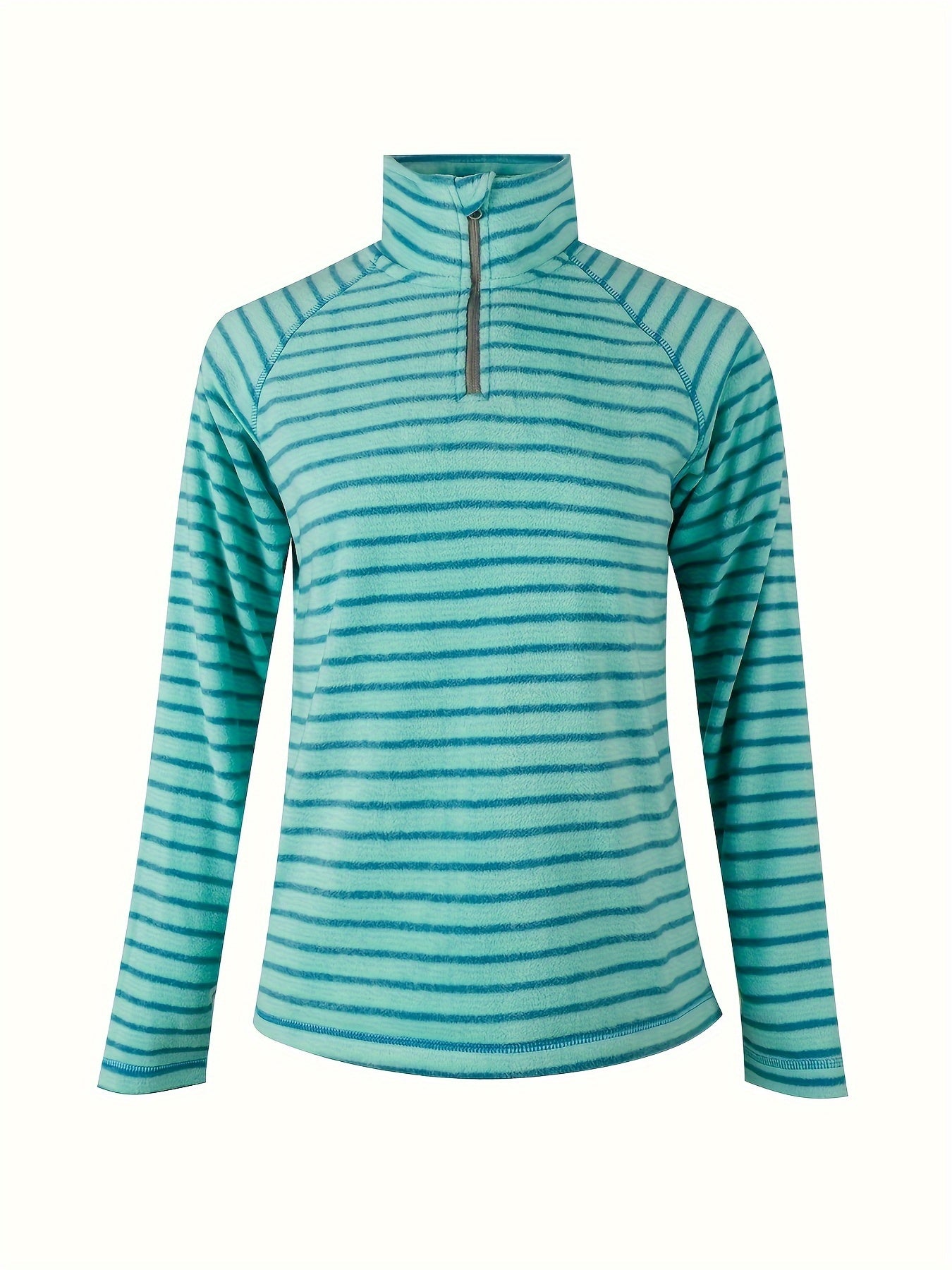 Women's Fleece Winter Coat Quarter Zip Sports Jacket