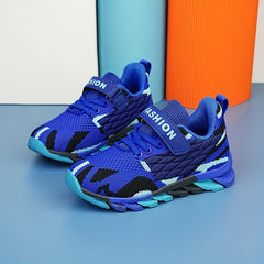 Boys Camo Low Top Sneakers Lightweight Breathable Anti-Slip Shoes