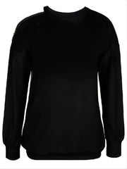 Pumpkin Graphic & Letter Print Sweatshirt for Halloween