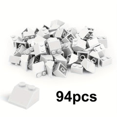 94pcs 2x2 Beveled Building Toy - Great Gift for Boys