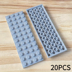 20pcs 4x12 Building Blocks for DIY Toy Ent, Compatible with MOC 3029