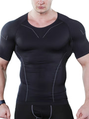 Quick Dry Men's Fitness Clothing for Workouts and Football Training