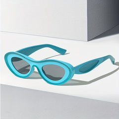 Y2K Block Sunglasses For Women Men UV400