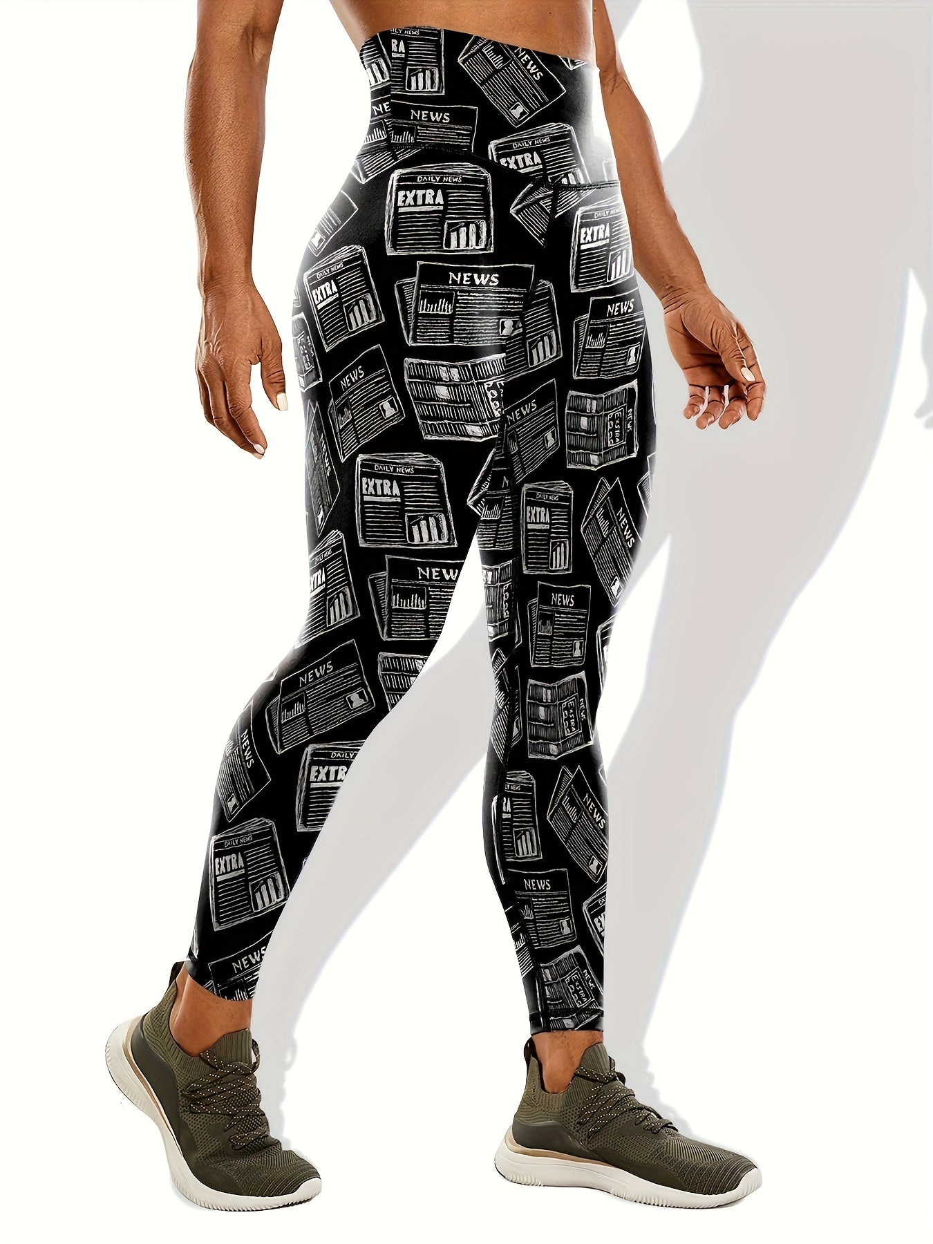 Slimming Yoga Pants High Waist Tummy Control Stretchy Leggings