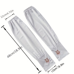 Rabbit Embroidery Sunproof Ice Sleeves for Women