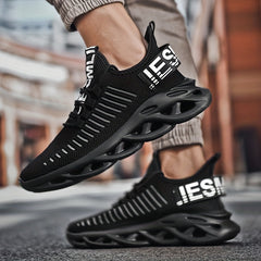 Men's Slip on Blade Sneakers Breathable Athletic Shoes