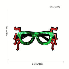 Sparkly Spider Halloween Glasses