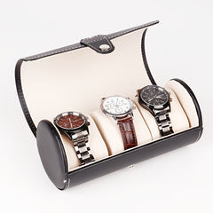 Vintage Three Tube Watch Box Watch Storage Display Watch Convenient Box