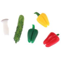 1/12 Dollhouse Vegetables Model Mini Food Play Accessories Toys