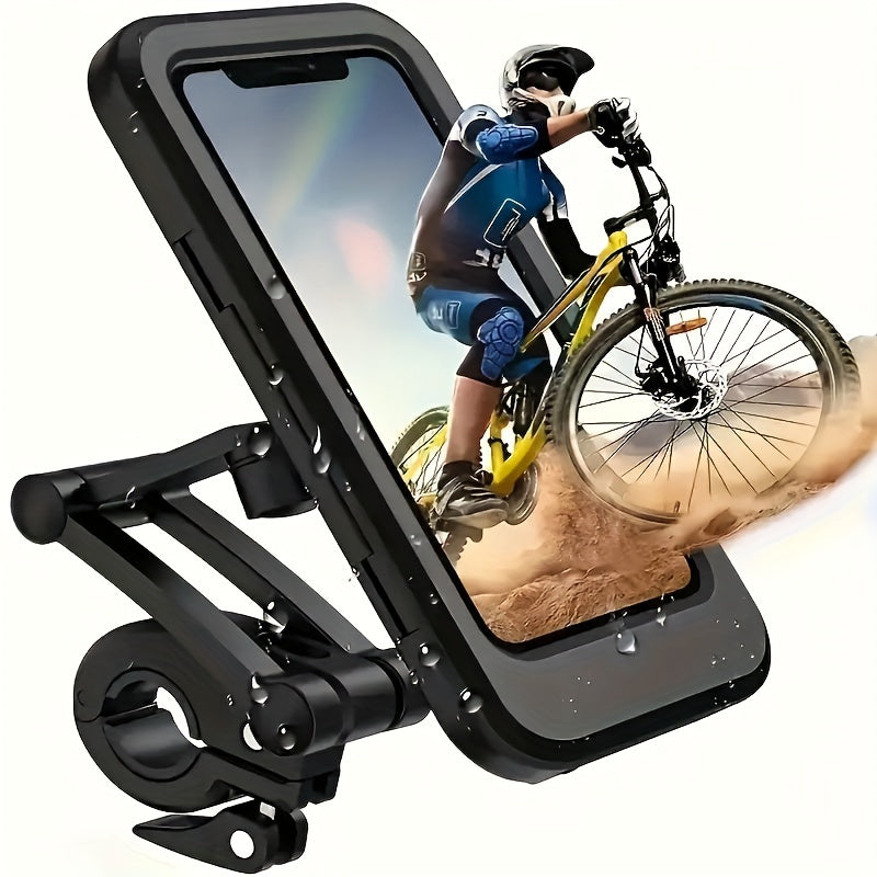 Waterproof Bicycle Phone Holder 360 Rotatable Bracket
