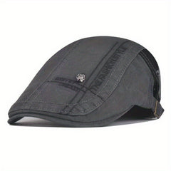 Adjustable Cotton Mens Peaked Cap For Outdoor Summer Activities
