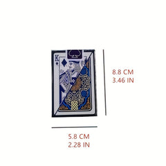 Waterproof Plastic Playing Card 5 8X8 for Board Games & Entertainment