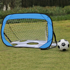 1p Outdoor Portable Soccer Goal Folding Mobile Soccer Frame
