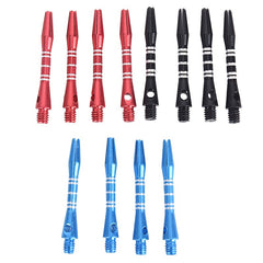12pcs Aluminum Alloy Dart Shafts Dart Stems Dart Accessories