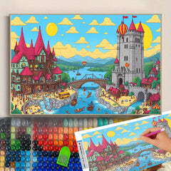 Fantasy Diamond Painting Kit for Adults - Captivating Craft Supplies Set