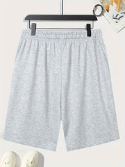 Men's Beach Print Comfy Summer Shorts Casual Loose Drawstring Shorts