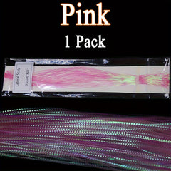 ICERIO 1pack 0.2mm Rainbow Fish Skin Flash Strands Fly Tying Materials