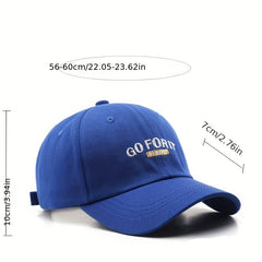 Embroidered Baseball Hat Adjustable Outdoor Sun Hat