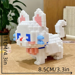 2200pcs Cat Building Block Set DIY Puzzle Toy for Adults
