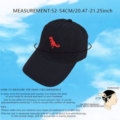 Kids Sunshade Dinosaur Baseball Cap