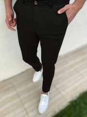 Men's Vintage Style Slim Fit Dress Pants