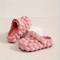 Girls Breathable House Shoes Lightweight Anti Slip Clogs All Seasons