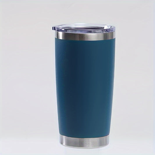 600ml Stainless Steel Insulated Water Cup Leakproof Coffee Cup