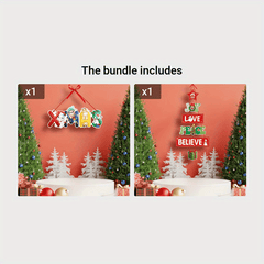 Christmas Tree Door Decoration for Party