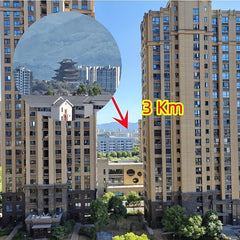 HD Zoom Folding Binoculars Long Range Telescope Low Light Night Vision