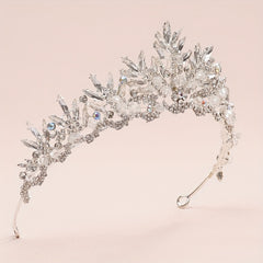 Baroque Crystal Crop Head Jewelry Headband Women's Hair Accessories