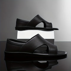Men's High Heels Sandals Quick Dry Open Toe Beach Shoes