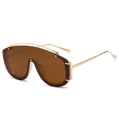 Large Frame One piece Ins Sunglasses