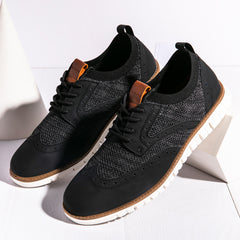 Men's Casual Brock Mesh Lace Up Shoes