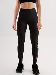 Letter Print Yoga Pants High Stretch Leggings