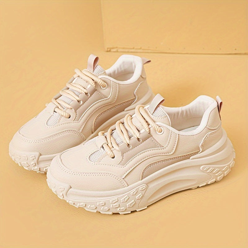 Women's Platform Chunky Sneakers for Fitness Running