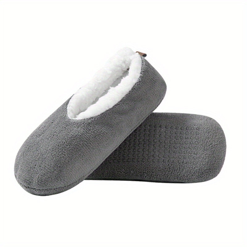 Plush Floor Socks Thick Warm Non slip Low Cut Ankle Socks Women's Stockings