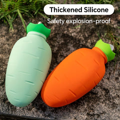 Carrot Cartoon Hand Warmer Silicone Hot Water