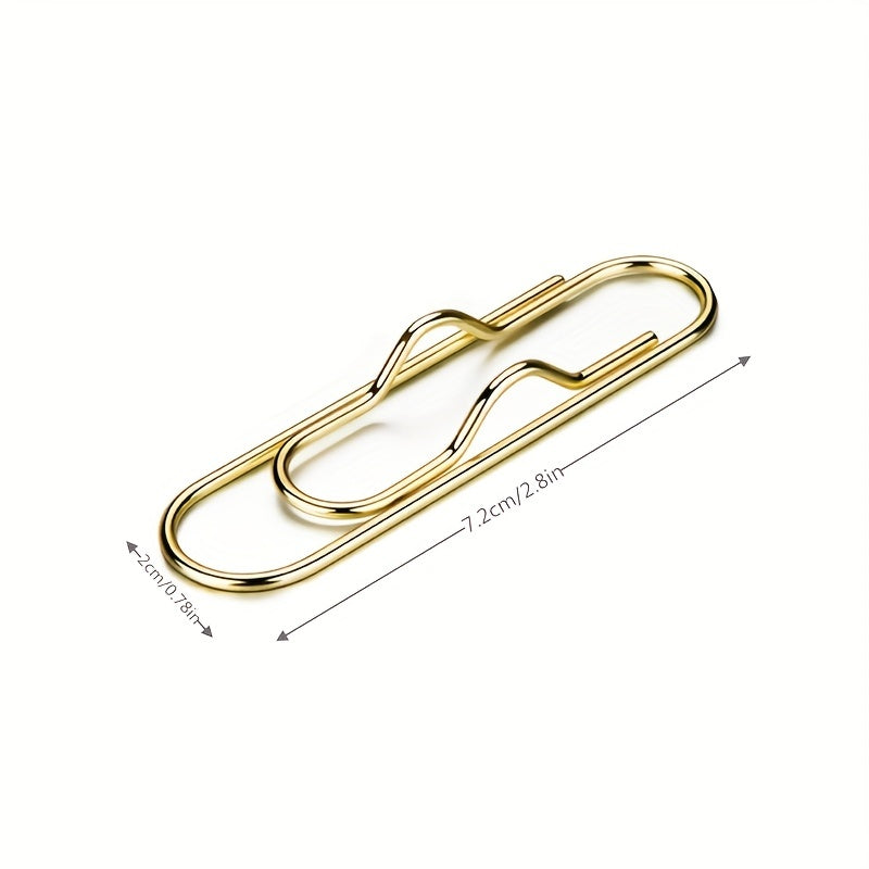 Metal Pen Clips Notebook Accessories Paper Clips For Easy Carrying