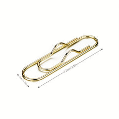 Metal Pen Clips Notebook Accessories Paper Clips For Easy Carrying