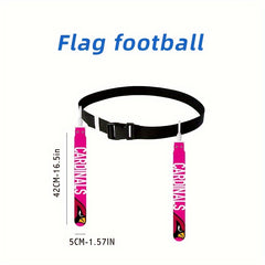 Red Bird Waist Flag Rugby Football Flag With Buckle