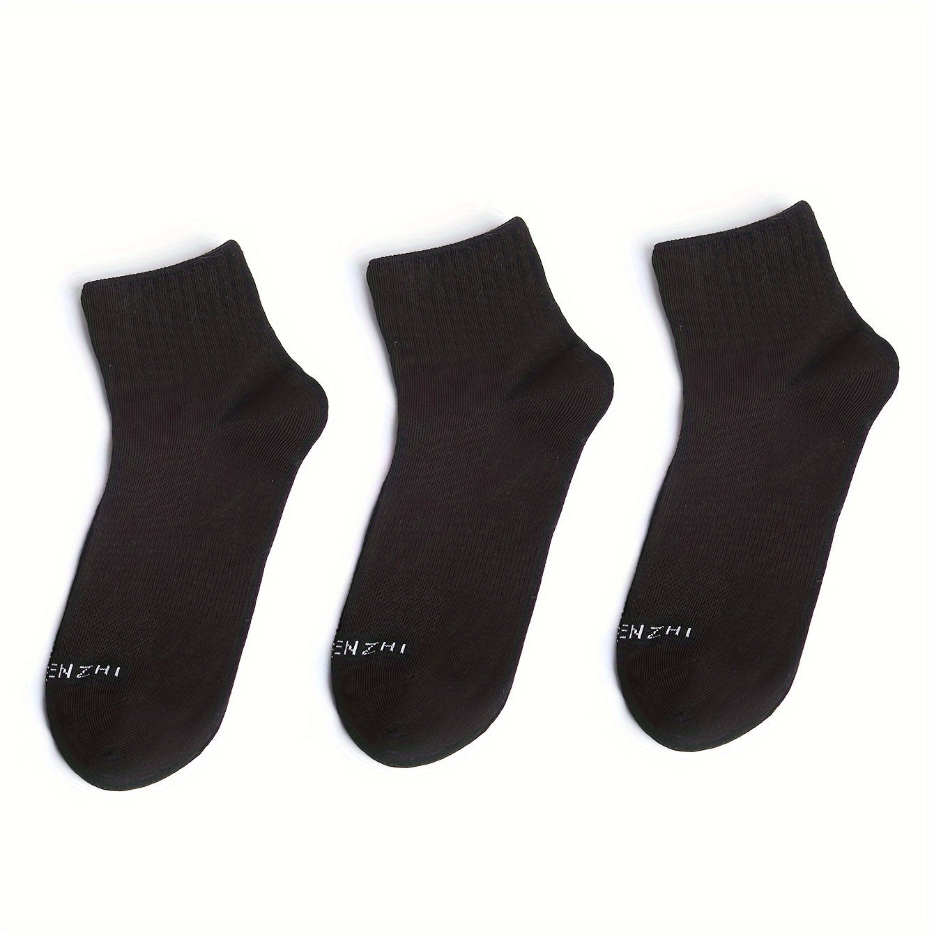 Men's Moisture Wicking Running Socks - 3 Pairs
