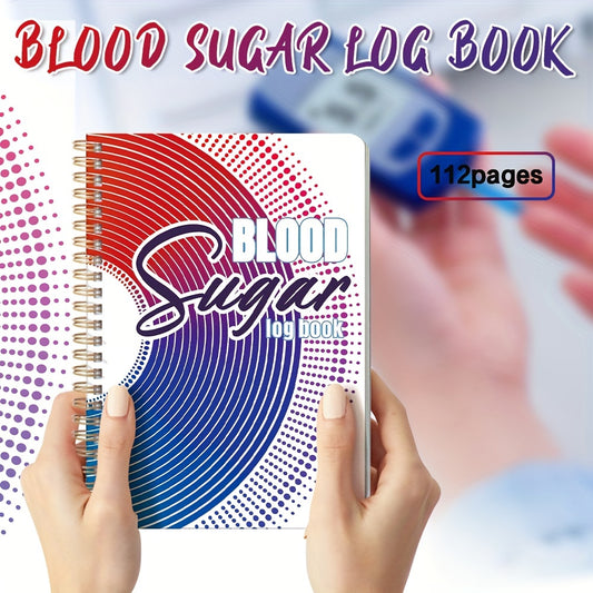 Blood Glucose Monitoring Log A5 Size