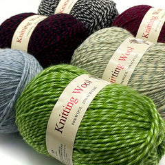 5pcs AB Dyed Wool Thread Australian Wool 80 Anti-pilling Fiber 20