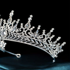 Crystal Headband Queen Princess Crown Head Jewelry Tiara Birthday